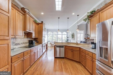 Welcome to this beautifully maintained Frank Betz designed ranch on The Providence Club in Georgia - for sale on GolfHomes.com, golf home, golf lot