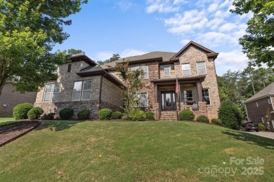 Pristine all-brick home in gated Eagles Landing at The Palisades on The Palisades Country Club in North Carolina - for sale on GolfHomes.com, golf home, golf lot