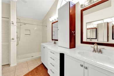 Lovely 3-bedroom, 2 bath, office/sewing room. Heated saltwater on Bent Pine Golf Club in Florida - for sale on GolfHomes.com, golf home, golf lot