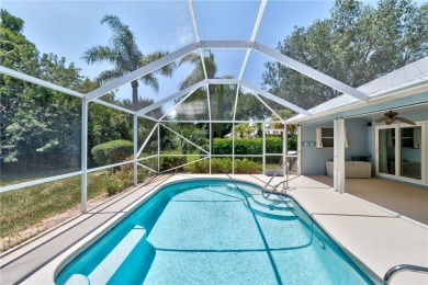 Lovely 3-bedroom, 2 bath, office/sewing room. Heated saltwater on Bent Pine Golf Club in Florida - for sale on GolfHomes.com, golf home, golf lot