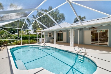 Lovely 3-bedroom, 2 bath, office/sewing room. Heated saltwater on Bent Pine Golf Club in Florida - for sale on GolfHomes.com, golf home, golf lot