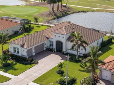 Better than new, built in 2022, 3 bedrooms, plus a large bonus on Eagle Lakes Golf Club in Florida - for sale on GolfHomes.com, golf home, golf lot