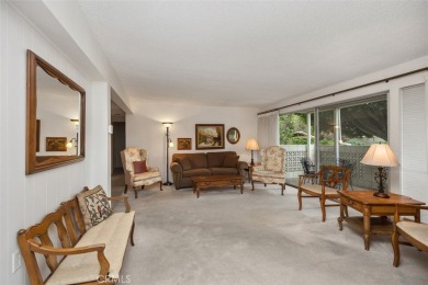 WONDERFUL Ground Level *MAJORCA* Model End Unit with NO STAIRS on Laguna Woods Village Golf Course in California - for sale on GolfHomes.com, golf home, golf lot