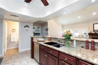 Welcome home to this beautifully upgraded 3-bedroom condo in the on Canyon Gate Country Club in Nevada - for sale on GolfHomes.com, golf home, golf lot