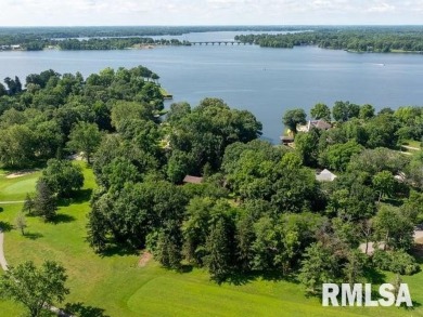 Located on one of Lake Springfield's most popular lanes this on Lincoln Greens Golf Course in Illinois - for sale on GolfHomes.com, golf home, golf lot