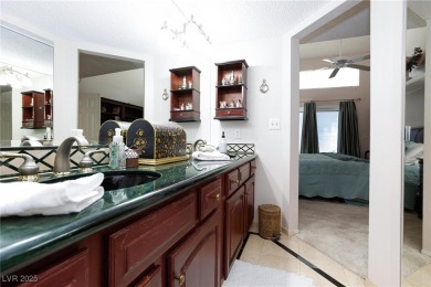 Welcome home to this beautifully upgraded 3-bedroom condo in the on Canyon Gate Country Club in Nevada - for sale on GolfHomes.com, golf home, golf lot