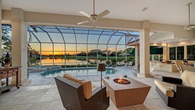 This beautiful John Cannon home has arguably the best water on University Park Country Club in Florida - for sale on GolfHomes.com, golf home, golf lot