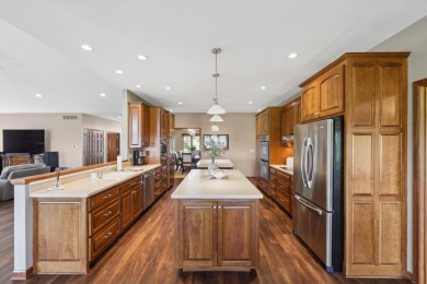 This gorgeous ranch home boasts over 5493 finished sf and backs on Cedar Pointe Golf Course in Iowa - for sale on GolfHomes.com, golf home, golf lot