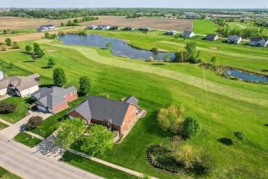 This gorgeous ranch home boasts over 5493 finished sf and backs on Cedar Pointe Golf Course in Iowa - for sale on GolfHomes.com, golf home, golf lot