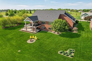 This gorgeous ranch home boasts over 5493 finished sf and backs on Cedar Pointe Golf Course in Iowa - for sale on GolfHomes.com, golf home, golf lot