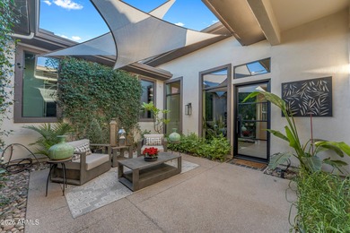 Luxury meets comfort on Hole # 2 in this dreamy custom home in on Seville Golf and Country Club in Arizona - for sale on GolfHomes.com, golf home, golf lot