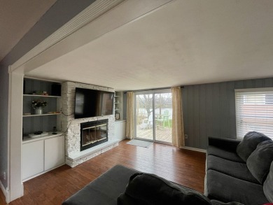 Experience the ultimate retreat in this captivating lakefront on Lakeview Country Club in Illinois - for sale on GolfHomes.com, golf home, golf lot