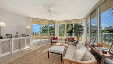 Defined by an exceptional indoor-outdoor connection, this on Longboat Key Golf Club Resort in Florida - for sale on GolfHomes.com, golf home, golf lot