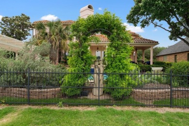 Welcome to this stunning Mediterranean-inspired retreat located on Hackberry Creek Country Club in Texas - for sale on GolfHomes.com, golf home, golf lot