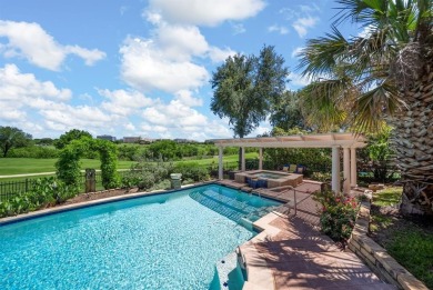 Welcome to this stunning Mediterranean-inspired retreat located on Hackberry Creek Country Club in Texas - for sale on GolfHomes.com, golf home, golf lot