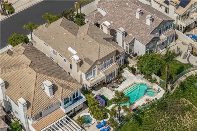 Elegant Mediterranean Estate with Golf Course  Mountain Views in on Dove Canyon Country Club in California - for sale on GolfHomes.com, golf home, golf lot