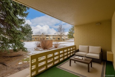Step into this move in ready ground level condo in the heart of on Emerald Greens Golf Club in Colorado - for sale on GolfHomes.com, golf home, golf lot