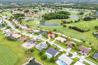 Spectacular golf course views from this 2-bedroom, 3.5-bath home on Boca Woods Country Club in Florida - for sale on GolfHomes.com, golf home, golf lot