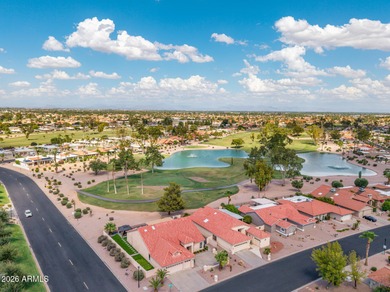Beautiful golf course home in adult community with vaulted on Cottonwood Country Club in Arizona - for sale on GolfHomes.com, golf home, golf lot