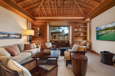 Experience fusion of Asian-inspired design and Hawaiian elegance on Waikoloa Beach Resort Golf Course in Hawaii - for sale on GolfHomes.com, golf home, golf lot