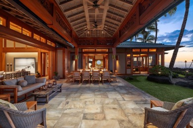 Experience fusion of Asian-inspired design and Hawaiian elegance on Waikoloa Beach Resort Golf Course in Hawaii - for sale on GolfHomes.com, golf home, golf lot