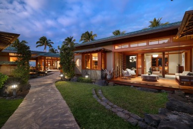 Experience fusion of Asian-inspired design and Hawaiian elegance on Waikoloa Beach Resort Golf Course in Hawaii - for sale on GolfHomes.com, golf home, golf lot