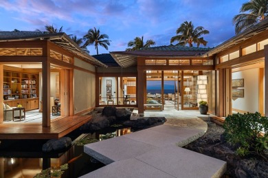 Experience fusion of Asian-inspired design and Hawaiian elegance on Waikoloa Beach Resort Golf Course in Hawaii - for sale on GolfHomes.com, golf home, golf lot