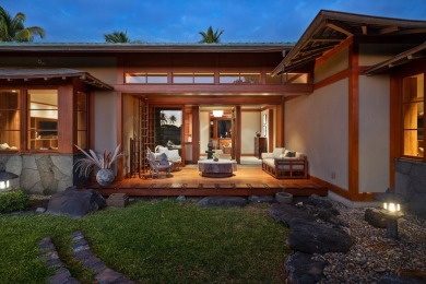 Experience fusion of Asian-inspired design and Hawaiian elegance on Waikoloa Beach Resort Golf Course in Hawaii - for sale on GolfHomes.com, golf home, golf lot