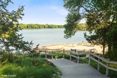 Serene waterfront townhome overlooking the 11th and 12th on Pine Meadow Golf Club in Illinois - for sale on GolfHomes.com, golf home, golf lot