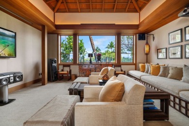 Experience fusion of Asian-inspired design and Hawaiian elegance on Waikoloa Beach Resort Golf Course in Hawaii - for sale on GolfHomes.com, golf home, golf lot