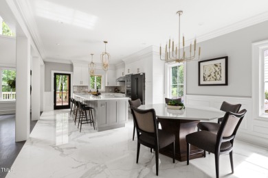 Experience unparalleled luxury in this brand-new construction on Governors Club in North Carolina - for sale on GolfHomes.com, golf home, golf lot