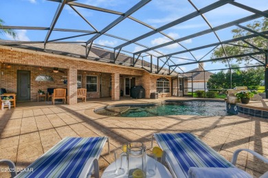 Golf course pool home. NO HOA. Situated on the 13th hole at on Deltona Golf Club in Florida - for sale on GolfHomes.com, golf home, golf lot