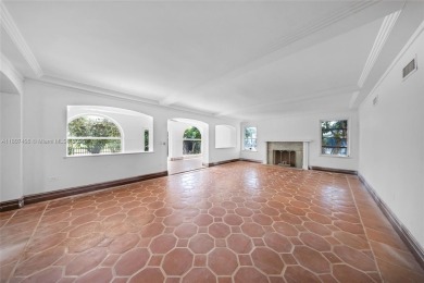 Mediterranean masterpiece built in 1936, full of old charm and on La Gorce Country Club in Florida - for sale on GolfHomes.com, golf home, golf lot