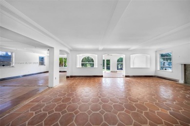 Mediterranean masterpiece built in 1936, full of old charm and on La Gorce Country Club in Florida - for sale on GolfHomes.com, golf home, golf lot