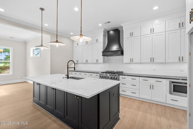 This beautifully crafted new construction home by Kirk Pigford on Thistle Golf Club in North Carolina - for sale on GolfHomes.com, golf home, golf lot