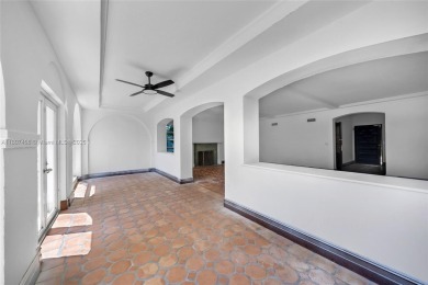 Mediterranean masterpiece built in 1936, full of old charm and on La Gorce Country Club in Florida - for sale on GolfHomes.com, golf home, golf lot