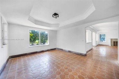 Mediterranean masterpiece built in 1936, full of old charm and on La Gorce Country Club in Florida - for sale on GolfHomes.com, golf home, golf lot
