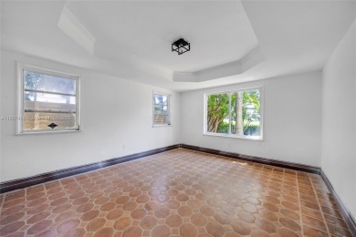 Mediterranean masterpiece built in 1936, full of old charm and on La Gorce Country Club in Florida - for sale on GolfHomes.com, golf home, golf lot