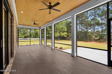 This beautifully crafted new construction home by Kirk Pigford on Thistle Golf Club in North Carolina - for sale on GolfHomes.com, golf home, golf lot