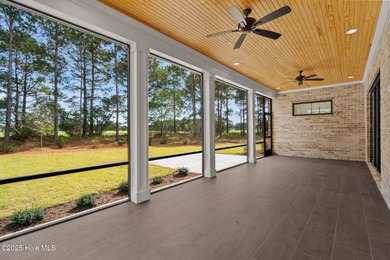 This beautifully crafted new construction home by Kirk Pigford on Thistle Golf Club in North Carolina - for sale on GolfHomes.com, golf home, golf lot
