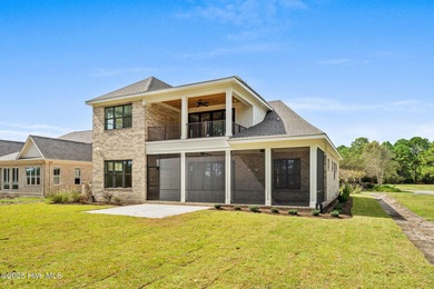 This beautifully crafted new construction home by Kirk Pigford on Thistle Golf Club in North Carolina - for sale on GolfHomes.com, golf home, golf lot
