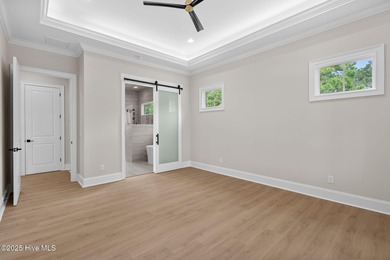 This beautifully crafted new construction home by Kirk Pigford on Thistle Golf Club in North Carolina - for sale on GolfHomes.com, golf home, golf lot