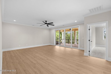 This beautifully crafted new construction home by Kirk Pigford on Thistle Golf Club in North Carolina - for sale on GolfHomes.com, golf home, golf lot