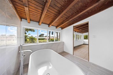 Mediterranean masterpiece built in 1936, full of old charm and on La Gorce Country Club in Florida - for sale on GolfHomes.com, golf home, golf lot