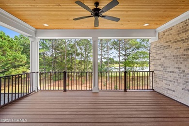 This beautifully crafted new construction home by Kirk Pigford on Thistle Golf Club in North Carolina - for sale on GolfHomes.com, golf home, golf lot