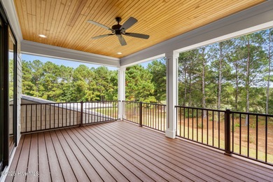 This beautifully crafted new construction home by Kirk Pigford on Thistle Golf Club in North Carolina - for sale on GolfHomes.com, golf home, golf lot