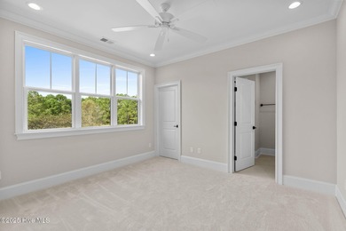 This beautifully crafted new construction home by Kirk Pigford on Thistle Golf Club in North Carolina - for sale on GolfHomes.com, golf home, golf lot