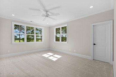 This beautifully crafted new construction home by Kirk Pigford on Thistle Golf Club in North Carolina - for sale on GolfHomes.com, golf home, golf lot