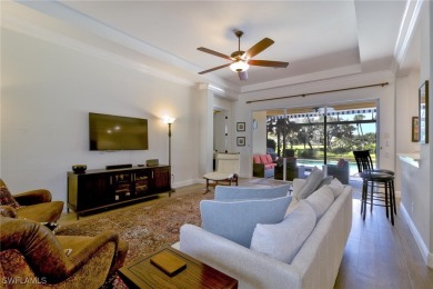 Step inside to a beautifully FURNISHED and updated interior on Shadow Wood Preserve in Florida - for sale on GolfHomes.com, golf home, golf lot