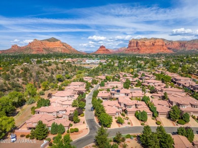 Welcome to Las Piedras, surrounded by the Red Rocks of Sedona is on Canyon Mesa Country Club in Arizona - for sale on GolfHomes.com, golf home, golf lot